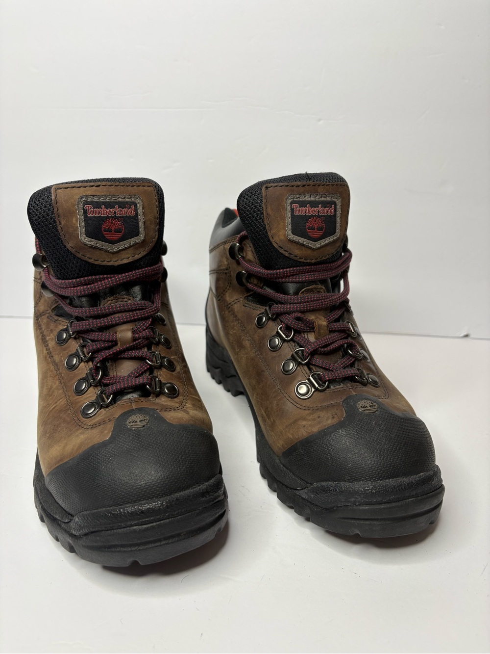Timberland 11659 Waterproof Hiking Boots Brown Leather 7.5M